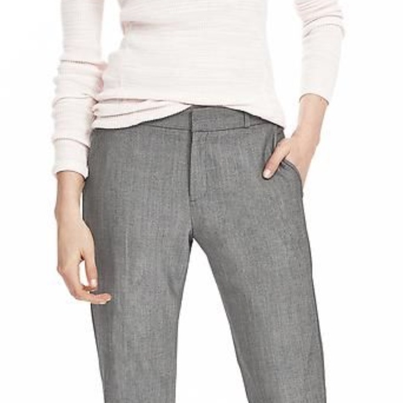 BANANA REPUBLIC Logan Lightweight Wool Pant 0P - Picture 2 of 7